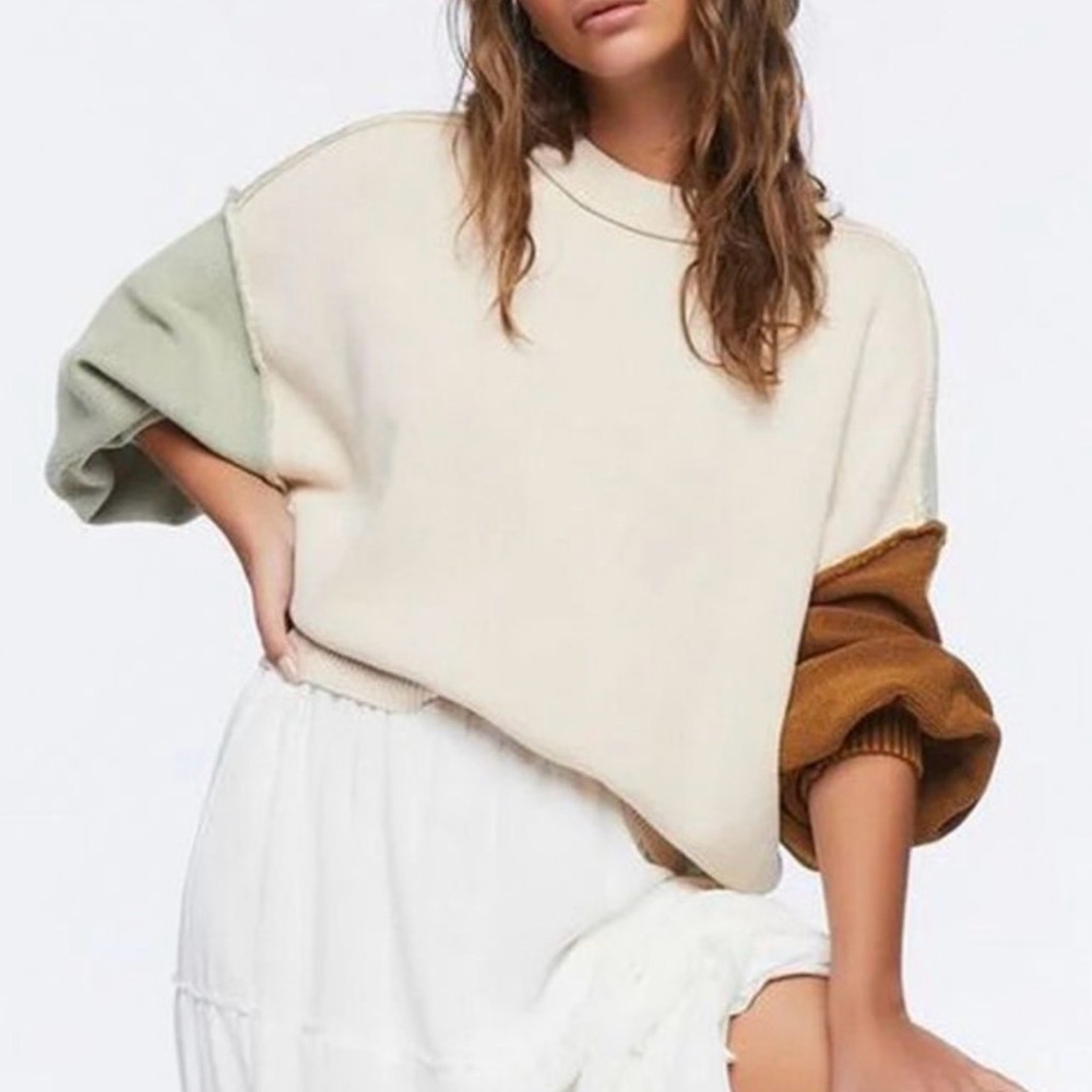 Forever 21 Color block Sweater